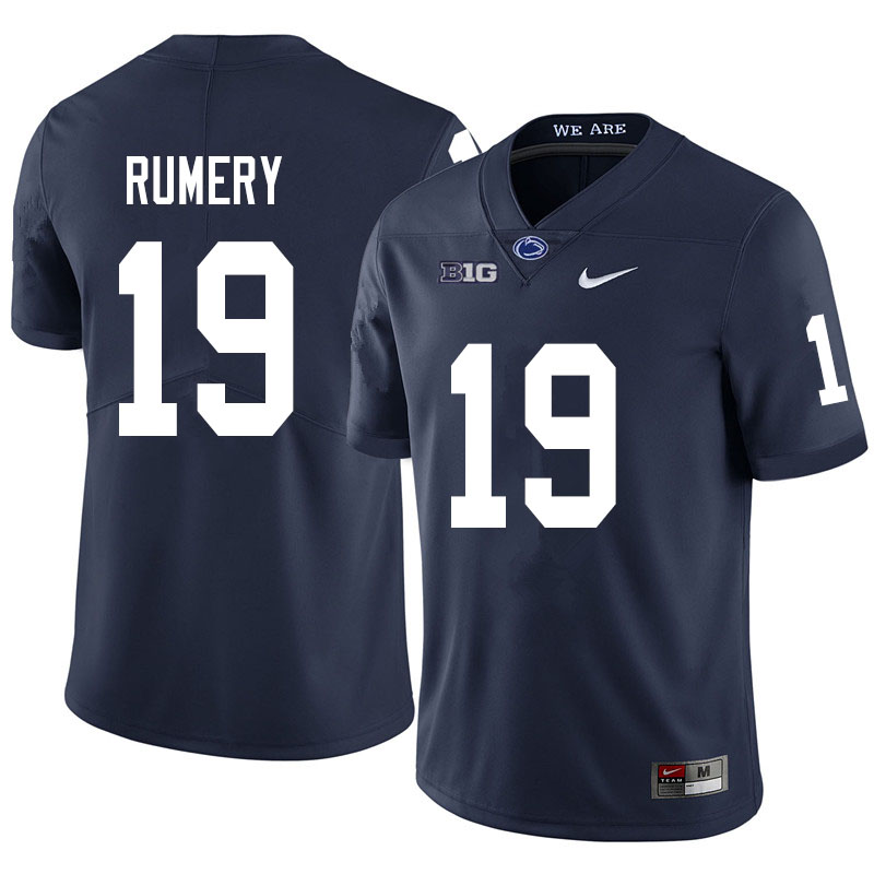 Men #19 Isaac Rumery Penn State Nittany Lions College Football Jerseys Sale-Navy